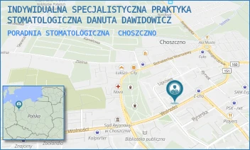 PORADNIA STOMATOLOGICZNA - INDYWIDUALNA SPECJALISTYCZNA PRAKTYKA STOMATOLOGICZNA DANUTA DAWIDOWICZ - WOLNOŚCI 6,  CHOSZCZNO