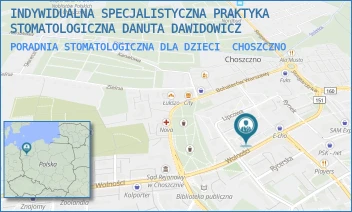 PORADNIA STOMATOLOGICZNA DLA DZIECI - INDYWIDUALNA SPECJALISTYCZNA PRAKTYKA STOMATOLOGICZNA DANUTA DAWIDOWICZ - WOLNOŚCI 6,  CHOSZCZNO