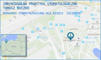 PORADNIA STOMATOLOGICZNA DLA DZIECI - INDYWIDUALNA PRAKTYKA STOMATOLOGICZNA TOMASZ BUCZKO - JASNA 74,  SZCZECIN