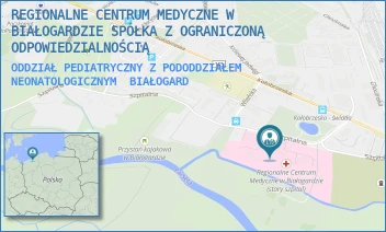 ODDZIAŁ PEDIATRYCZNY Z PODODDZIAŁEM NEONATOLOGICZNYM - REGIONALNE CENTRUM MEDYCZNE W BIAŁOGARDZIE SPÓŁKA Z OGRANICZONĄ ODPOWIEDZIALNOŚCIĄ - SZPITALNA 7,  BIAŁOGARD