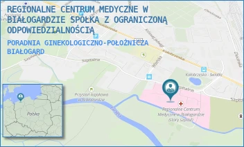 PORADNIA GINEKOLOGICZNO-POŁOŻNICZA - REGIONALNE CENTRUM MEDYCZNE W BIAŁOGARDZIE SPÓŁKA Z OGRANICZONĄ ODPOWIEDZIALNOŚCIĄ - SZPITALNA 7,  BIAŁOGARD