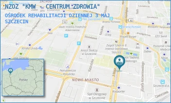 OŚRODEK REHABILITACJI DZIENNEJ 3 MAJ - NZOZ "KMW - CENTRUM ZDROWIA" - 3 MAJA 25-27,  SZCZECIN