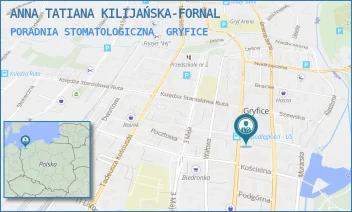 PORADNIA STOMATOLOGICZNA - ANNA TATIANA KILIJAŃSKA-FORNAL - PLAC ZWYCIĘSTWA 6,  GRYFICE