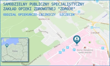 ODDZIAŁ OPIEKUŃCZO-LECZNICZY - SAMODZIELNY PUBLICZNY SPECJALISTYCZNY ZAKŁAD OPIEKI ZDROWOTNEJ "ZDROJE" W SZCZECINIE - MĄCZNA 4,  SZCZECIN