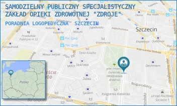 PORADNIA LOGOPEDYCZNA - SAMODZIELNY PUBLICZNY SPECJALISTYCZNY ZAKŁAD OPIEKI ZDROWOTNEJ "ZDROJE" W SZCZECINIE - ŚW. WOJCIECHA 7,  SZCZECIN