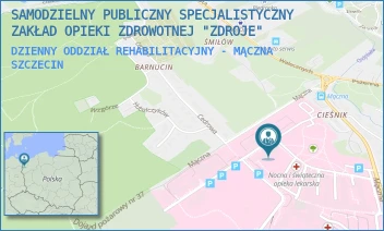 DZIENNY ODDZIAŁ REHABILITACYJNY - MĄCZNA - SAMODZIELNY PUBLICZNY SPECJALISTYCZNY ZAKŁAD OPIEKI ZDROWOTNEJ "ZDROJE" W SZCZECINIE - MĄCZNA 4,  SZCZECIN