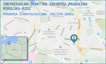 PORADNIA STOMATOLOGICZNA - INDYWIDUALNA PRAKTYKA LEKARSKA MAGDALENA MIKULSKA-RYDZ - WOJSKA POLSKIEGO 13,  POŁCZYN-ZDRÓJ