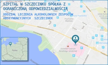 ODDZIAŁ LECZENIA ALKOHOLOWYCH ZESPOŁÓW ABSTYNENCYJNYCH - SZPITAL W SZCZECINKU SPÓŁKA Z OGRANICZONĄ ODPOWIEDZIALNOŚCIĄ - KOŚCIUSZKI 38,  SZCZECINEK