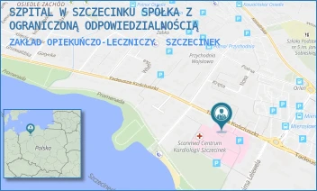 ZAKŁAD OPIEKUŃCZO-LECZNICZY - SZPITAL W SZCZECINKU SPÓŁKA Z OGRANICZONĄ ODPOWIEDZIALNOŚCIĄ - KOŚCIUSZKI 38,  SZCZECINEK