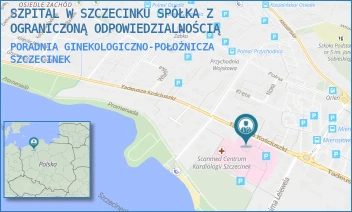 PORADNIA GINEKOLOGICZNO-POŁOŻNICZA - SZPITAL W SZCZECINKU SPÓŁKA Z OGRANICZONĄ ODPOWIEDZIALNOŚCIĄ - KOŚCIUSZKI 38,  SZCZECINEK
