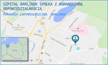 PORADNIA LARYNGOLOGICZNA - SZPITAL BARLINEK SPÓŁKA Z OGRANICZONĄ ODPOWIEDZIALNOŚCIĄ - SZPITALNA 10,  BARLINEK