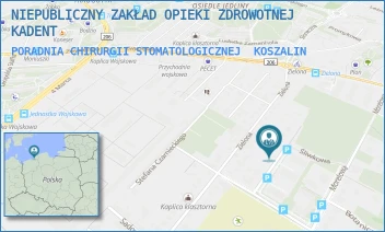 PORADNIA CHIRURGII STOMATOLOGICZNEJ - NIEPUBLICZNY ZAKŁAD OPIEKI ZDROWOTNEJ KADENT - ŚLIWKOWA 9,  KOSZALIN
