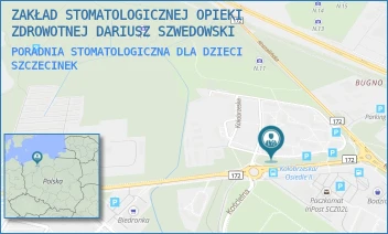 PORADNIA STOMATOLOGICZNA DLA DZIECI - ZAKŁAD STOMATOLOGICZNEJ OPIEKI ZDROWOTNEJ DARIUSZ SZWEDOWSKI - KOŁOBRZESKA 14,  SZCZECINEK
