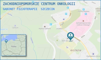 GABINET FIZJOTERAPII - ZACHODNIOPOMORSKIE CENTRUM ONKOLOGII - STRZAŁOWSKA 27,  SZCZECIN