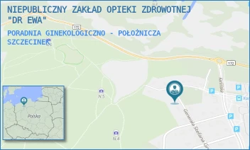 PORADNIA GINEKOLOGICZNO - POŁOŻNICZA - NIEPUBLICZNY ZAKŁAD OPIEKI ZDROWOTNEJ "DR EWA" - GEN. STEFANA GROTA-ROWECKIEGO 22,  SZCZECINEK