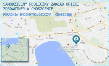 PORADNIA ENDOKRYNOLOGICZNA - SAMODZIELNY PUBLICZNY ZAKŁAD OPIEKI ZDROWOTNEJ W CHOSZCZNIE - NIEDZIAŁKOWSKIEGO 4A,  CHOSZCZNO