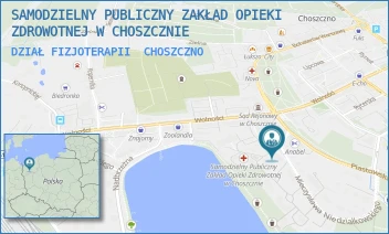 DZIAŁ FIZJOTERAPII - SAMODZIELNY PUBLICZNY ZAKŁAD OPIEKI ZDROWOTNEJ W CHOSZCZNIE - NIEDZIAŁKOWSKIEGO 4A,  CHOSZCZNO