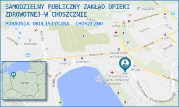 PORADNIA OKULISTYCZNA - SAMODZIELNY PUBLICZNY ZAKŁAD OPIEKI ZDROWOTNEJ W CHOSZCZNIE - NIEDZIAŁKOWSKIEGO 4A,  CHOSZCZNO