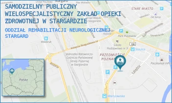 ODDZIAŁ REHABILITACJI NEUROLOGICZNEJ - SAMODZIELNY PUBLICZNY WIELOSPECJALISTYCZNY ZAKŁAD OPIEKI ZDROWOTNEJ W STARGARDZIE - STASZICA 16,  STARGARD