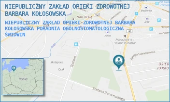 NIEPUBLICZNY ZAKŁAD OPIEKI ZDROWOTNEJ BARBARA KOŁOSOWSKA PORADNIA OGÓLNOSTOMATOLOGICZNA - NIEPUBLICZNY ZAKŁAD OPIEKI ZDROWOTNEJ BARBARA KOŁOSOWSKA - DRAWSKA 32A,  ŚWIDWIN