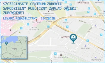 LEKARZ REHABILITANT - SZCZECIŃSKIE CENTRUM ZDROWIA SAMODZIELNY PUBLICZNY ZAKŁAD OPIEKI ZDROWOTNEJ - CHOPINA 51A,  SZCZECIN