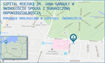 PORADNIA UROLOGICZNA W SZPITALU - SZPITAL MIEJSKI IM. JANA GARDUŁY W ŚWINOUJŚCIU SPÓŁKA Z OGRANICZONĄ ODPOWIEDZIALNOŚCIĄ - MIESZKA I 7,  ŚWINOUJŚCIE
