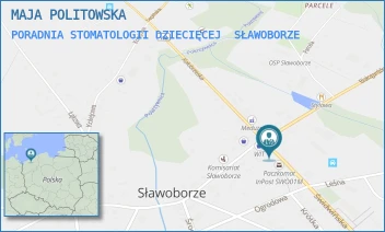 PORADNIA STOMATOLOGII DZIECIĘCEJ - MAJA POLITOWSKA - ŚWIDWIŃSKA 1,  SŁAWOBORZE