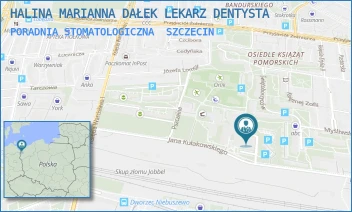 PORADNIA STOMATOLOGICZNA - HALINA MARIANNA DAŁEK LEKARZ DENTYSTA - ŚWIĘTOBORZYCÓW 40,  SZCZECIN