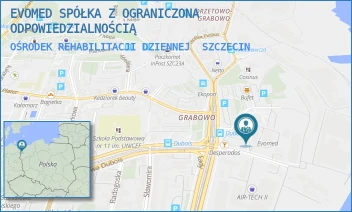 OŚRODEK REHABILITACJI DZIENNEJ - EVOMED SPÓŁKA Z OGRANICZONA ODPOWIEDZIALNOŚCIĄ - STANISŁAWA DUBOIS 27,  SZCZECIN