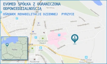 OŚRODEK REHABILITACJI DZIENNEJ - EVOMED SPÓŁKA Z OGRANICZONA ODPOWIEDZIALNOŚCIĄ - KWIATOWA 2,  PYRZYCE