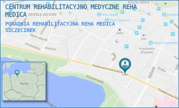 PORADNIA REHABILITACYJNA REHA MEDICA - CENTRUM REHABILITACYJNO MEDYCZNE REHA MEDICA - KOŚCIUSZKI 57,  SZCZECINEK