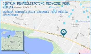 OŚRODEK REHABILITACJI DZIENNEJ REHA MEDICA - CENTRUM REHABILITACYJNO MEDYCZNE REHA MEDICA - KOŚCIUSZKI 57,  SZCZECINEK