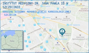 ODDZIAŁ DZIENNY REHABILITACJI KARDIOLOGICZNEJ - INSTYTUT MEDYCZNY IM. JANA PAWŁA II W SZCZECINIE - WYZWOLENIA 52,  SZCZECIN