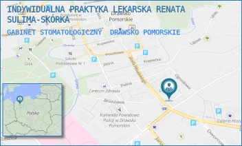 GABINET STOMATOLOGICZNY - INDYWIDUALNA PRAKTYKA LEKARSKA RENATA SULIMA-SKÓRKA - PIŁSUDSKIEGO 39D,  DRAWSKO POMORSKIE