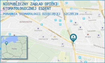PORADNIA STOMATOLOGII DZIECIĘCEJ - NIEPUBLICZNY ZAKŁAD OPIEKI STOMATOLOGICZNEJ ESDENT - RAPACKIEGO 8/A,  SZCZECIN