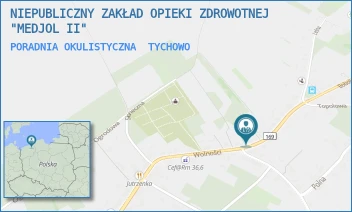PORADNIA OKULISTYCZNA - NIEPUBLICZNY ZAKŁAD OPIEKI ZDROWOTNEJ "MEDJOL II" - BOBOLICKA 1,  TYCHOWO