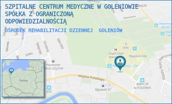 OŚRODEK REHABILITACJI DZIENNEJ - SZPITALNE CENTRUM MEDYCZNE W GOLENIOWIE SPÓŁKA Z OGRANICZONĄ ODPOWIEDZIALNOŚCIĄ - NIEPODLEGŁOŚCI 1,  GOLENIÓW