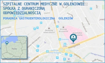 PORADNIA GASTROENTEROLOGICZNA - SZPITALNE CENTRUM MEDYCZNE W GOLENIOWIE SPÓŁKA Z OGRANICZONĄ ODPOWIEDZIALNOŚCIĄ - NOWOGARDZKA 2,  GOLENIÓW