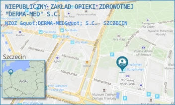 NZOZ "DERMA-MED" S.C. - NIEPUBLICZNY ZAKŁAD OPIEKI ZDROWOTNEJ "DERMA-MED" S.C. - STARZYŃSKIEGO 2,  SZCZECIN