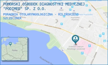 PORADNIA OTOLARYNGOLOGICZNA - KILIŃSKIEGO - POMORSKI OŚRODEK DIAGNOSTYKI MEDYCZNEJ "PODIMED" SP. Z O.O. - KILIŃSKIEGO 7,  SZCZECINEK