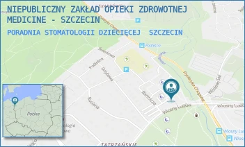 PORADNIA STOMATOLOGII DZIECIĘCEJ - NIEPUBLICZNY ZAKŁAD OPIEKI ZDROWOTNEJ MEDICINE - SZCZECIN - BARTNICZA 10A,  SZCZECIN
