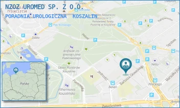 PORADNIA UROLOGICZNA - NZOZ UROMED SP. Z O.O. - GŁOWACKIEGO 7,  KOSZALIN
