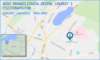 GABINET LEKARSKI - NZOZ REHABILITACJA ZESPÓŁ LEKARZY I FIZJTERAPEUTÓW - SZPITALNA 11,  BARLINEK