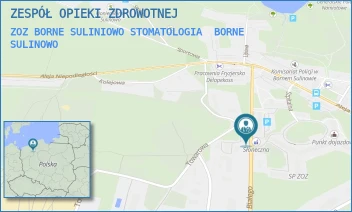 ZOZ BORNE SULINIOWO STOMATOLOGIA - ZESPÓŁ OPIEKI ZDROWOTNEJ - ORŁA BIAŁEGO 5,  BORNE SULINOWO