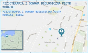 FIZJOTERAPIA I ODNOWA BIOLOGICZNA PIOTR KUBACKI - FIZJOTERAPIA I ODNOWA BIOLOGICZNA PIOTR KUBACKI - OGRODOWA 5A/PARTER,  ŁOBEZ