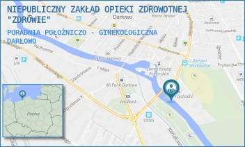 PORADNIA POŁOŻNICZO - GINEKOLOGICZNA - NIEPUBLICZNY ZAKŁAD OPIEKI ZDROWOTNEJ "ZDROWIE" - M.C SKŁODOWSKIEJ 32,  DARŁOWO