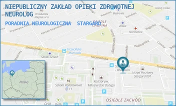 PORADNIA NEUROLOGICZNA - NIEPUBLICZNY ZAKŁAD OPIEKI ZDROWOTNEJ NEUROLOG - OS. ZACHÓD A17,  STARGARD