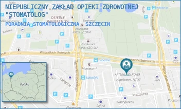PORADNIA STOMATOLOGICZNA - NIEPUBLICZNY ZAKŁAD OPIEKI ZDROWOTNEJ "STOMATOLOG" - ŁUCZNICZA 64,  SZCZECIN