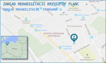 ZAKŁAD REHABILITACJI - ZAKŁAD REHABILITACJI KRZYSZTOF FLANC - KASPROWICZA 19A,  STARGARD
