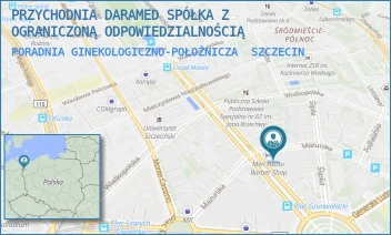 PORADNIA GINEKOLOGICZNO-POŁOŻNICZA - PRZYCHODNIA DARAMED SPÓŁKA Z OGRANICZONĄ ODPOWIEDZIALNOŚCIĄ - MAZURSKA 28/1,  SZCZECIN
